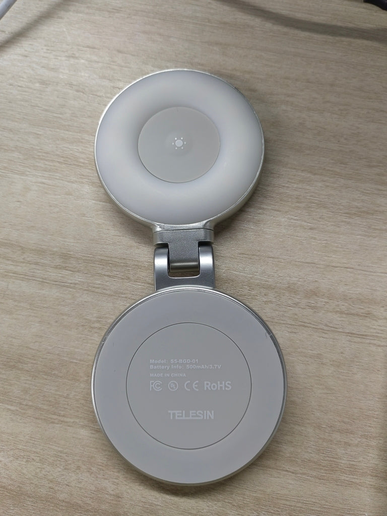 Built-In Mirror Magnetic Selfie Ring Light