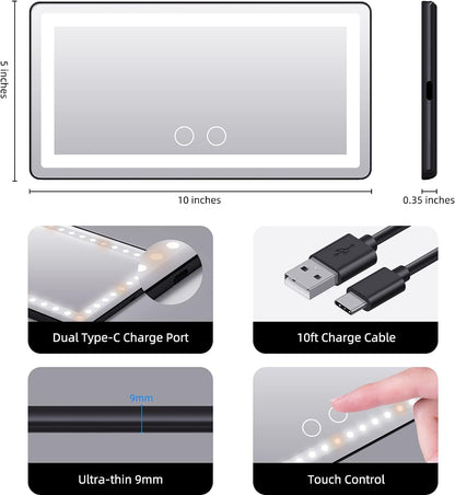 Car Sun Visor Makeup Mirror