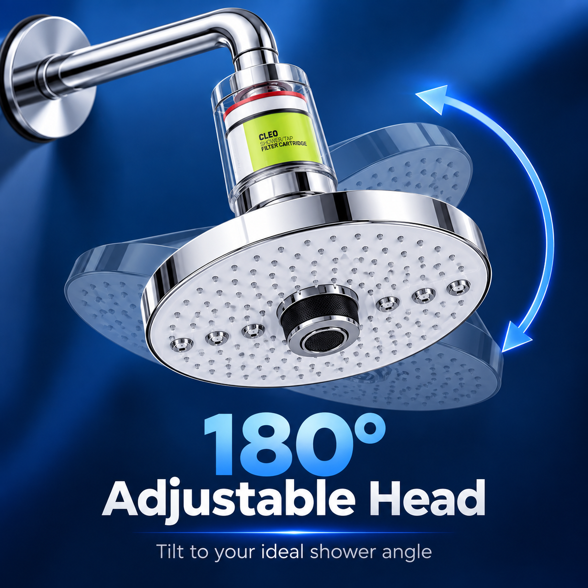 5-Mode Filtered High-Pressure Rain Shower