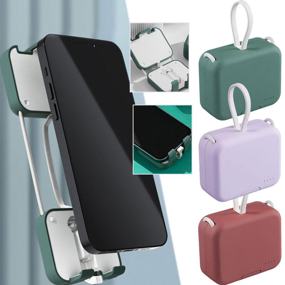 Mini Power Bank and Phone Holder