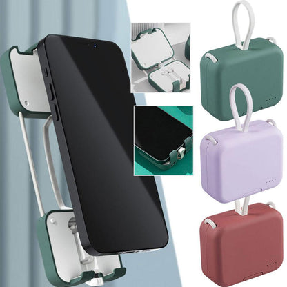 Mini Power Bank and Phone Holder