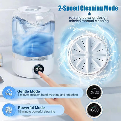 Portable Washing Machine (1.5L) Digital Display