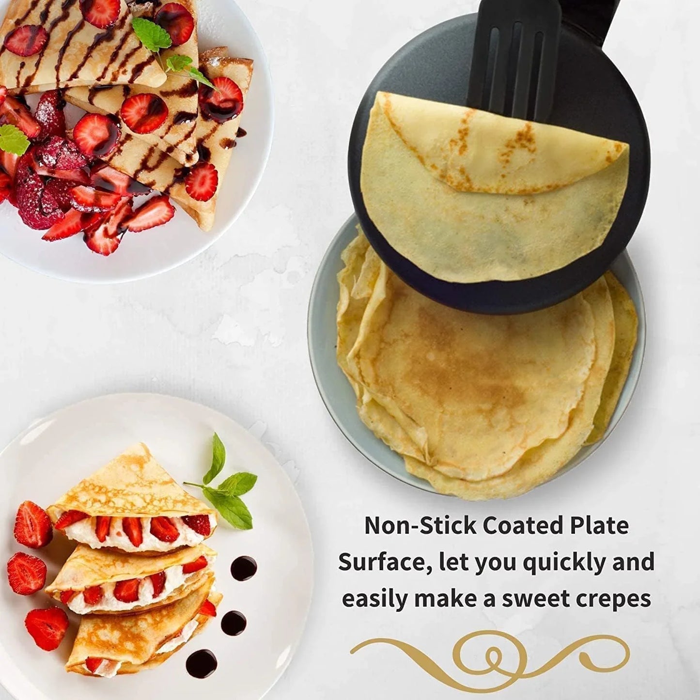 Automatic Pancake, Crepe & Dosa Maker