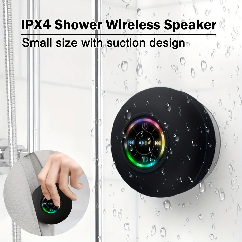 Waterproof Bluetooth Speaker Suction Cup
