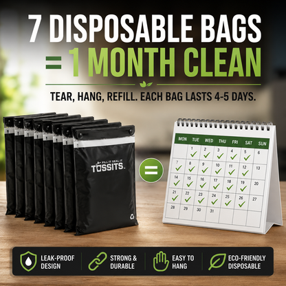 Self-Adhesive Car Trash Bags