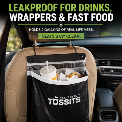 Self-Adhesive Car Trash Bags
