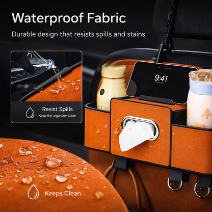 Car Multi-Function Backrest Storage Box