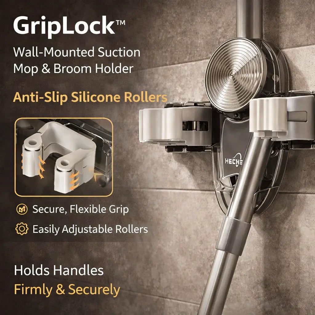 Wall Mount Mop Grippers