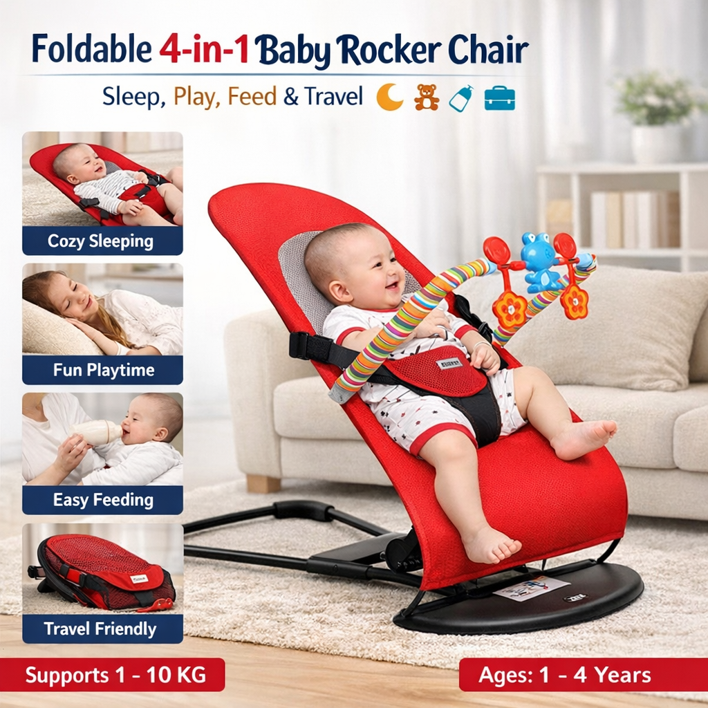 Baby Bouncer Rocking Chair with Music