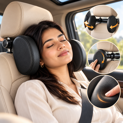 Adjustable Car Headrest Pillow