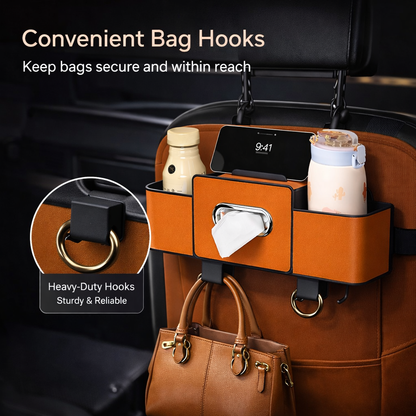 Car Multi-Function Backrest Storage Box