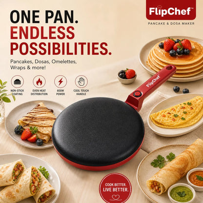 Automatic Pancake, Crepe & Dosa Maker