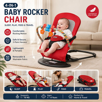 Baby Bouncer Rocking Chair with Music