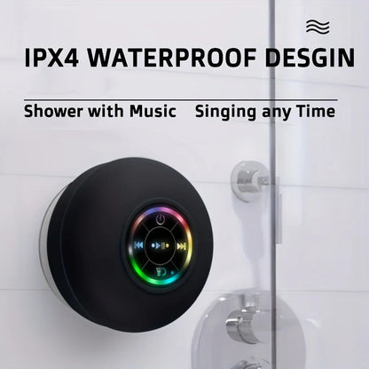 Waterproof Bluetooth Speaker Suction Cup