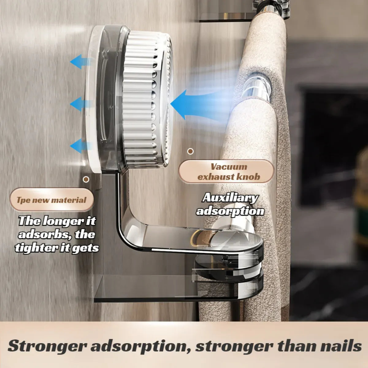 360° Rotating Retractable Towel & Shoe Rack