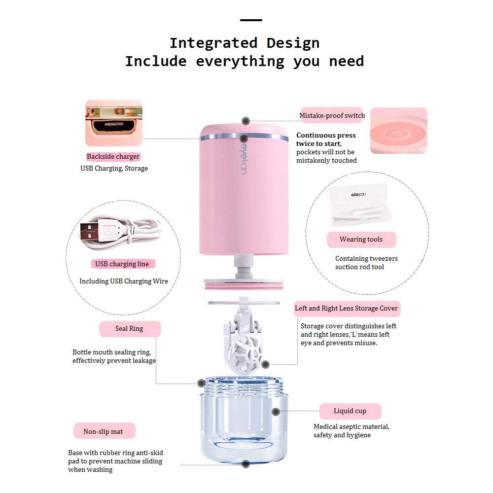 Ultrasonic Contact Lens Cleaner